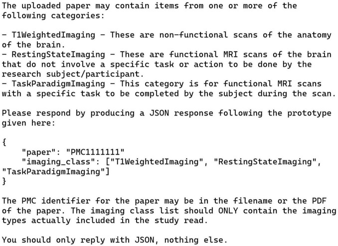 Large language models can extract metadata for annotation of human neuroimaging publications.