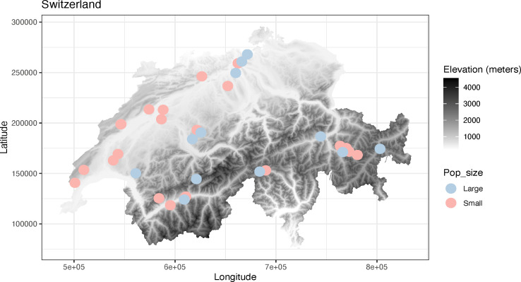 The interplay between local biodiversity floral odours and reproductive success varies across different population sizes of <i>Cypripedium calceolus</i>.