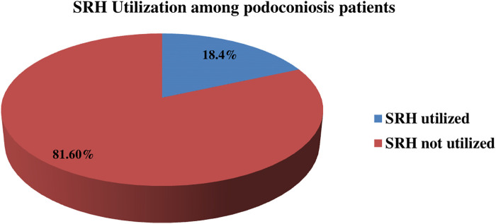 Sexual and reproductive health service utilization among patients with podoconiosis in Wolaita Zone, South Ethiopia: a multilevel mixed-effect analysis.
