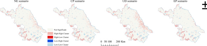 Assessing land urbanization and ecological planning impact on carbon stock and its economic value from coupled InVEST-PLUS models.