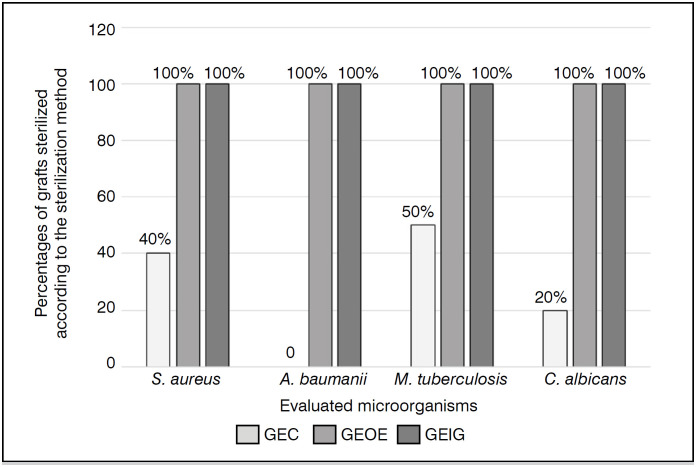 EXPERIMENTAL ANALYSIS IN WISTAR RATS OF BONE GRAFTS PREPARED BY DIFFERENT STERILIZATION METHODS.