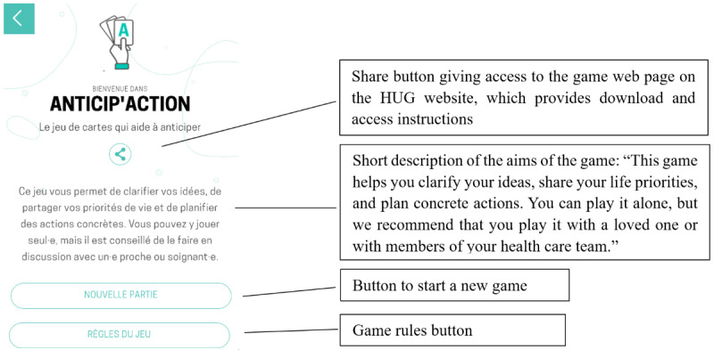 A Digital Serious Game (Anticip'action) to Support Advance Care Planning Discussions in the General Population: Usability Study.