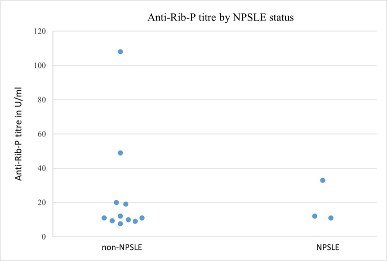 Anti-ribosomal-P protein antibodies and systemic lupus erythematosus (SLE): in a cross-sectional study of Danish adult patients with SLE, no significant association is found between anti-ribosomal-P and neuropsychiatric SLE.