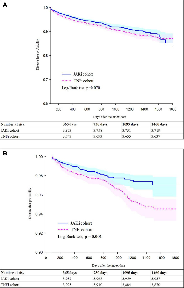 Comparative Cancer Incidence by Organ Site in Rheumatoid Arthritis Treated with Janus Kinase Inhibitors versus Tumor Necrosis Factor Inhibitors: A Retrospective Real-World Cohort Analysis.