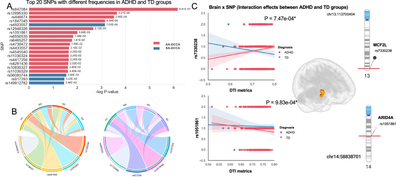 Deep adversarial learning identifies ADHD-specific associations between apoptotic genes and white matter microstructure in frontal-striatum-cerebellum circuit.