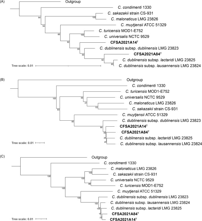 Whole Genome Sequencing-Based Taxonomic Identification of Dulcitol-Positive Cronobacter dublinensis subsp. beijingensis subsp. nov. and Cronobacter dublinensis subsp. infanticibi subsp. nov. from Infant Cereals in China.