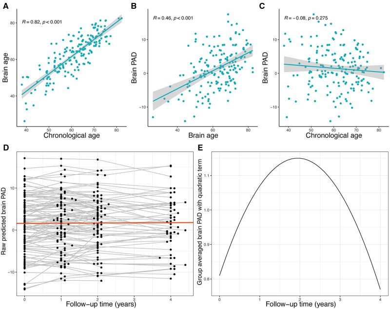Advanced brain aging, selective vulnerability in gray matter, and cognition in Parkinson's disease.