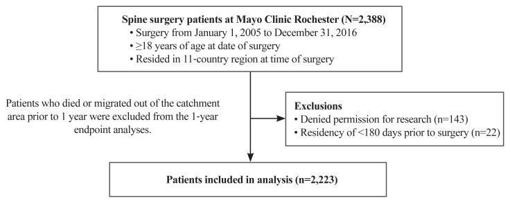 Associations between preoperative opioids, posthospitalization discharge disposition, and long-term opioid prescribing after spine surgery: a population-based cohort study.