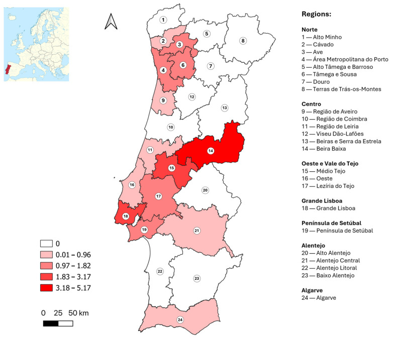 Seroprevalence of West Nile Virus in Blood Donors in Mainland Portugal.