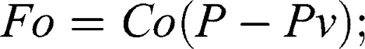 Intraocular Pressure Equations Utilizing Aqueous Fluid Flow and Flow Facility in the Steady-State and Time-Dependent Domains.