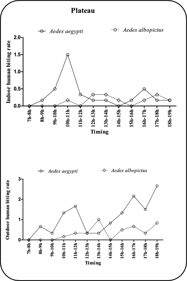 Bionomics of the primary arbovirus vectors Aedes aegypti and Aedes albopictus in southeastern Benin.