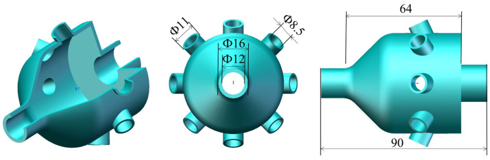 Structure Design and Performance Study of Bionic Electronic Nasal Cavity.