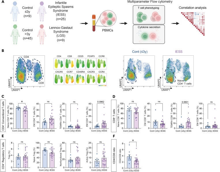 Distinct T Cell Dysregulation Reflects Disease Severity and Progression in Infantile Epileptic Spasms Syndrome and Lennox-Gastaut Syndrome.