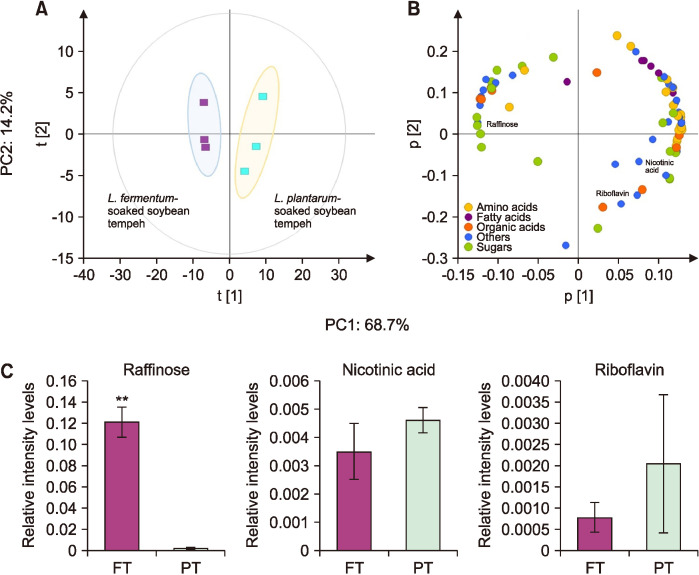 Microbial Intervention in the Soaking Step during Tempeh Preparation to Modulate B Vitamin Contents: A Metabolomics Approach.