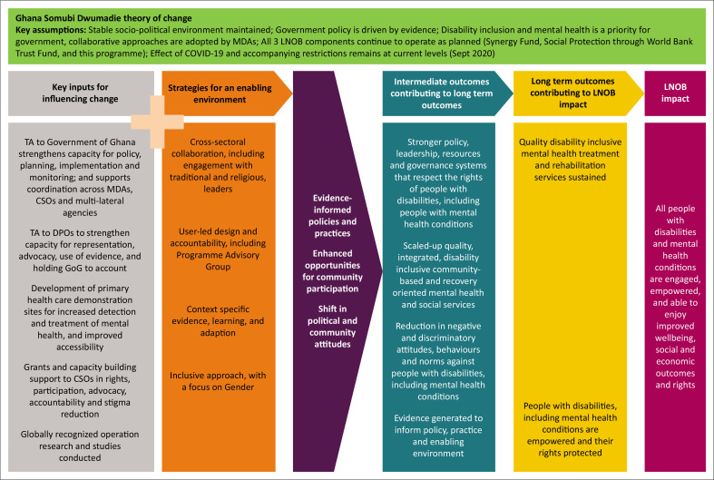 Acceptability and perceived impact of a mental health and disability programme in Ghana.