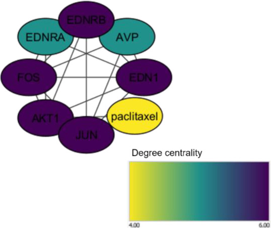 Network pharmacology, molecular docking, and molecular dynamics analyses to explore the molecular mechanism of paclitaxel in atherosclerosis therapy.