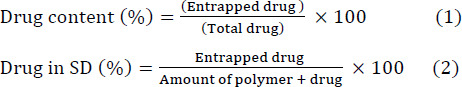 Preparation and evaluation of valsartan orodispersible tablets using PVP-K30 and HPMC E3 solid dispersions by the solvent evaporation method.