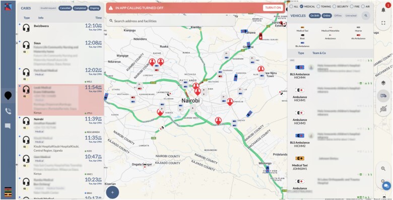 Leveraging innovative technology and health data to enhance access to emergency care and referral services in Kenya.