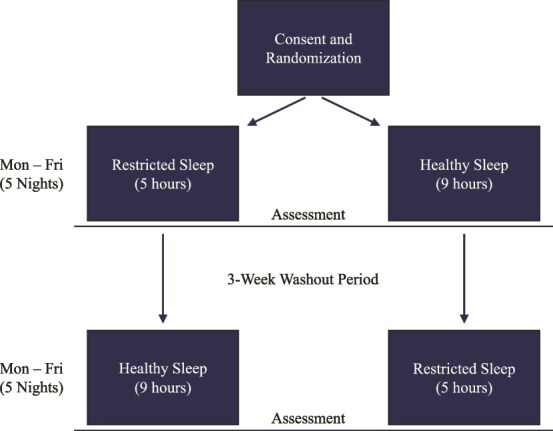 Experimentally induced sleep restriction relates to less healthy eating behaviors in some adolescents: effects of age, sex, race, weight class, and socioeconomic status.