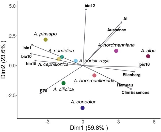 Beyond proxies: towards ecophysiological indicators of drought resistance for forest management.