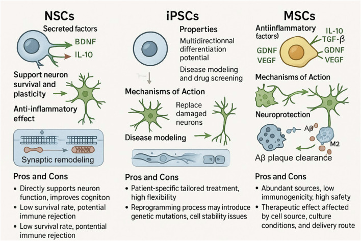Stem cell and CRISPR/Cas9 gene editing technology in Alzheimer's disease therapy: from basic research to clinical innovation.