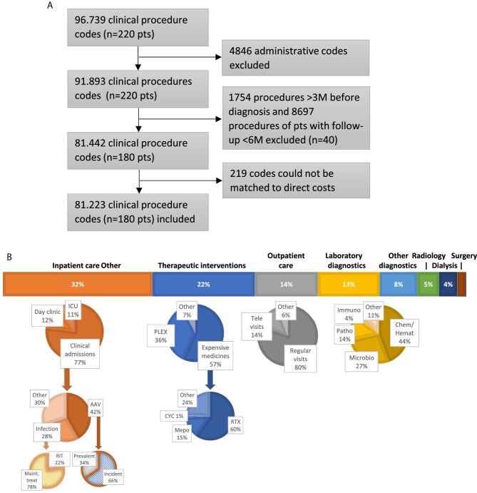 Drivers of hospital costs in ANCA-associated vasculitis patients with long-term follow-up-a real-world cost analysis.