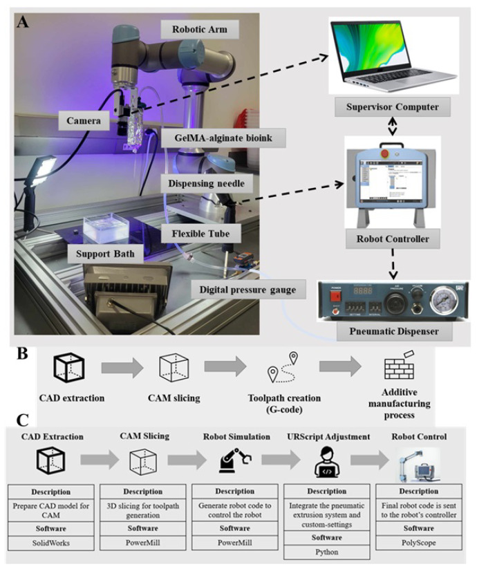 High-Precision Multi-Axis Robotic Printing: Optimized Workflow for Complex Tissue Creation.