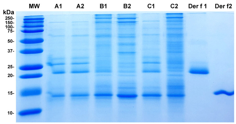 Composition Heterogeneity and Low-Molecular-Weight Allergen Content of <i>Dermatophagoides farinae</i> House Dust Mite Allergen Extracts Used in Veterinary Medicine.