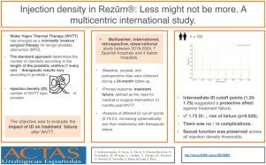 Injection density in Rezūm®: Less might not be more. A multicentric international study