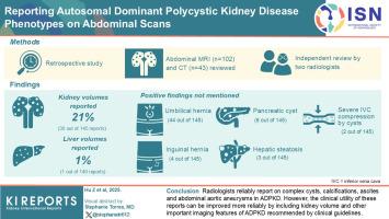 Reporting ADPK Disease Phenotypes on Abdominal Scans