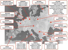 Seroprevalence of tick-borne diseases in Europe in occupational settings: A systematic review and metanalysis