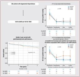 Valve-in-valve transcatheter aortic valve replacement versus redo surgical aortic valve replacement in patients with degenerated aortic bioprostheses: Three-year death rates and haemodynamic performance