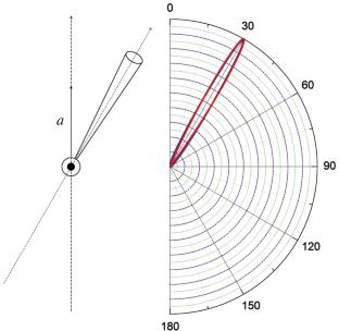 On the Possible Anisotropy of the Unruh Radiation. Part III: A Screened Detector