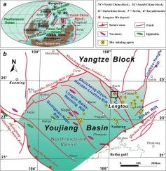 Genesis of the carboniferous Longtou manganese deposit, central Guangxi, SW China: insights from mineralogy, geochemistry, and carbon isotopes