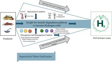 A comprehensive review on degradation pathways, catalyst screening and machine learning in supercritical water gasification from biomass for sustainable hydrogen production