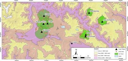 Ecological variation and early village organization in formative cusco, peru: A GIS-based approach