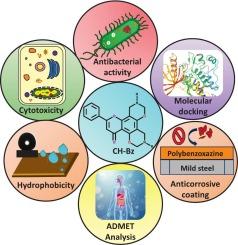 A privileged molecular framework: Bifunctional benzoxazines from renewable chrysin for antimicrobial, low toxicity, molecular docking studies for sustainable multifaceted applications