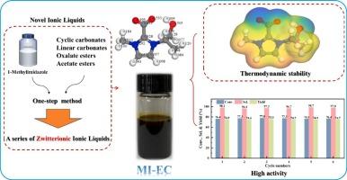 Design and synthesis of novel ionic liquids with unique structures and excellent catalytic activity for transesterification