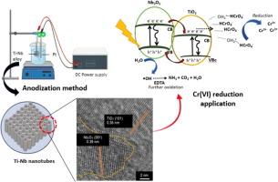 Anodic growth of nanotubular TiO2/Nb2O5 on Ti-Nb alloys for photocatalytic Cr(VI) removal