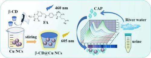 Ratiometric fluorescence detection of captopril using folic acid-assisted β-cyclodextrin‑copper nanoclusters with smartphone-based visualization