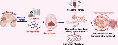 Overcoming standard-of-care resistance in glioblastoma using nanoparticle-based drug delivery targeting the autophagy pathway