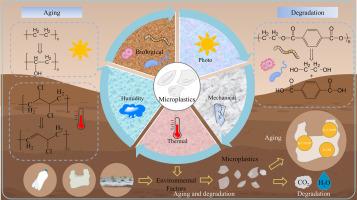 Aging or degradation? Transformation mechanisms of microplastics in soil environments