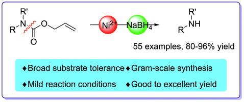 Deprotection of N-Allyloxycarbonyl groups using the NiCl2/NaBH4 system