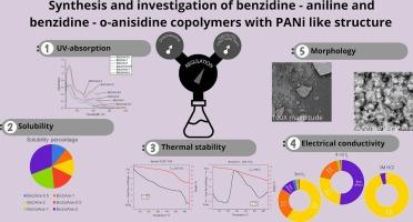 Synthesis and investigation of benzidine − aniline and benzidine − o-anisidine copolymers with PANi like structure