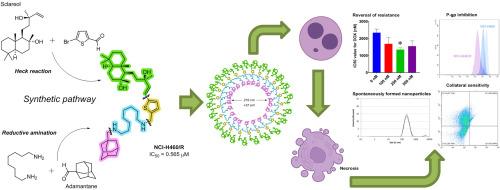 Sclareol-based natural nanoparticles with adamantane moieties exert anticancer effects against non-small cell lung carcinoma cells