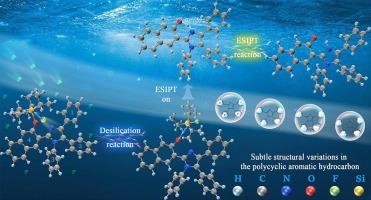 Mechanistic insights into the influence of subtle structural variations on photophysical properties and desilication reaction