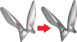 Direct slicing NURBS objects: A numerically dependable form