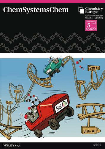 Front Cover: How Activated Carboxylic Acids Can Drive Dissipative Systems (ChemSystemsChem 5/2025)