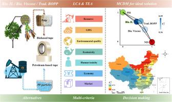 Trade-offs in packaging tape performances: Insights from life cycle assessment and multi-criteria decision-making