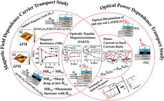 Magneto-tunability of photocurrent in p-Si (100)/NiFe2O4/SL/CuPc/Al [where, spacer layer (SL)=P3HT and rGO] heterojunction devices at room temperature: Role of organic interface in Opto-spintronics